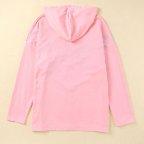 Sold! Pink Chevron Hooded Top 🌸‼️ - Picture 11 of 13